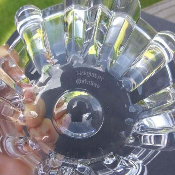 Marquis  by Waterford Crystal Trinket Dish Votive Holder - Picture 13 of 15